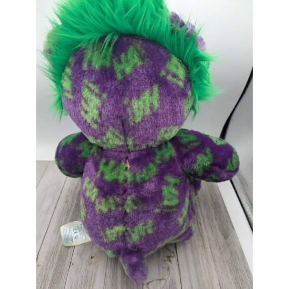 Build A Bear The Joker Purple Green Plush 18" No Clothes - Picture 3 of 7